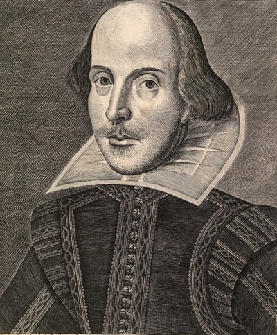 William Shakespeare by Martin, the elder Droeshout